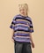 LA EMBROIDERY STRIPE S/S TEE