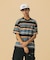 LA EMBROIDERY STRIPE S/S TEE