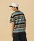 LA EMBROIDERY STRIPE S/S TEE