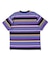 LA EMBROIDERY STRIPE S/S TEE
