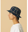 PLAID BUCKET HAT