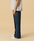 COLOR STITCHED DENIM CARGO PANTS