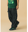COLOR STITCHED DENIM CARGO PANTS