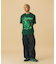 COLOR STITCHED DENIM CARGO PANTS