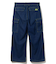 COLOR STITCHED DENIM CARGO PANTS