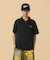 STRIPED KNIT POLO SHIRT