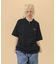 STRIPED KNIT POLO SHIRT