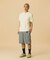 STRIPED KNIT POLO SHIRT