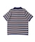 STRIPED KNIT POLO SHIRT