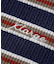 STRIPED KNIT POLO SHIRT