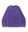 CONTRAST STITCH L/S TEE