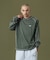 CONTRAST STITCH L/S TEE