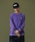 CONTRAST STITCH L/S TEE