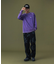 CONTRAST STITCH L/S TEE