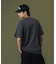 DISCHARGE PRINTED LOGO S/S TEE