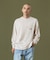 CHEMICAL WASH OVERLAP LOGO L/S POCKET TEE