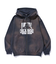 DISCHARGE PRINTED OG ZIP HOODED SWEATSHIRT