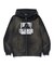 DISCHARGE PRINTED OG ZIP HOODED SWEATSHIRT