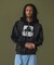 DISCHARGE PRINTED OG ZIP HOODED SWEATSHIRT