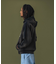 DISCHARGE PRINTED OG ZIP HOODED SWEATSHIRT