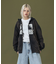 DISCHARGE PRINTED OG ZIP HOODED SWEATSHIRT