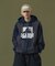 DISCHARGE PRINTED OG ZIP HOODED SWEATSHIRT