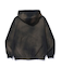 DISCHARGE PRINTED OG ZIP HOODED SWEATSHIRT