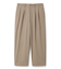WIDE TUCK PANTS