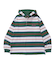 STRIPE HOODED L/S SHIRT