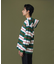 STRIPE HOODED L/S SHIRT