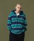 STRIPE HOODED L/S SHIRT