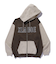 COLOR BLOCK ZIP HOODED SWEATSHIRT