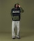 COLOR BLOCK ZIP HOODED SWEATSHIRT
