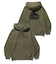 BACKSIDE OG W-ZIP HOODED SWEAT SHIRT