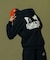 BACKSIDE OG W-ZIP HOODED SWEAT SHIRT