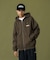 BACKSIDE OG W-ZIP HOODED SWEAT SHIRT