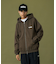 BACKSIDE OG W-ZIP HOODED SWEAT SHIRT