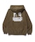 BACKSIDE OG W-ZIP HOODED SWEAT SHIRT