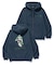 RIDING ZIP HOODED SWEATSHIRT