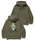 RIDING ZIP HOODED SWEATSHIRT