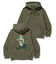 RIDING ZIP HOODED SWEATSHIRT