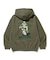 RIDING ZIP HOODED SWEATSHIRT