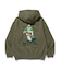 RIDING ZIP HOODED SWEATSHIRT