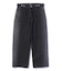 SIDE FADED BAGGY DENIM PANTS