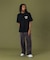 SIDE FADED BAGGY DENIM PANTS