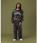 SIDE FADED BAGGY DENIM PANTS