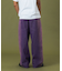 SIDE FADED BAGGY DENIM PANTS