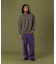 SIDE FADED BAGGY DENIM PANTS