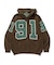JACQUARD BARBED WIRE ZIP KNIT
