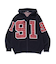 JACQUARD BARBED WIRE ZIP KNIT